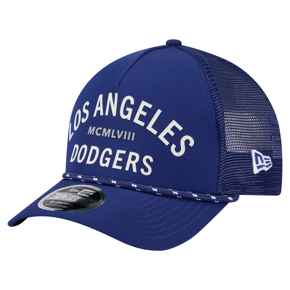 Los Angeles Dodgers New Era Minimalist 9FORTY A-Frame Adjustable Hat - Royal